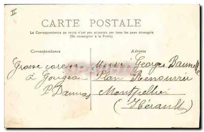Puy-de-Dôme — Riom — Paleis van Justitie — M.T. (uitgever) — Achterkant