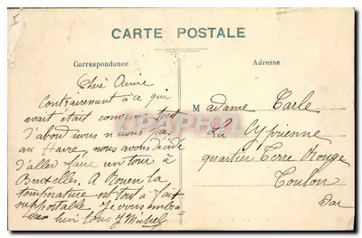 Rouen - Palácio de Justiça - Escada monumental — C.V. - 429 — Verso
