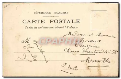 Roums - Palácio de Justiça — editor C. L. Dohart, série 4 — Verso