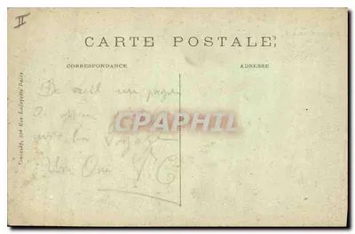 Creil — Rue Gambetta — Casas destruidas por los alemanes — T. M. K. Visa 26 — Reverso