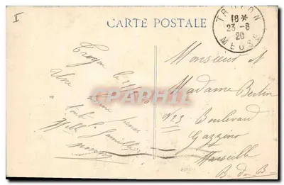 Fort de Troyon — Porta e Entrada, estado atual — Propriedade de M. o Curado de Troyon — Verso