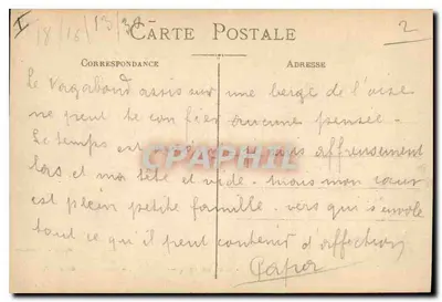 Creil — Case distrutte — Edizioni Guiraud - Marseille, n°41 — Verso