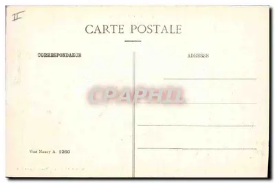Hudiviller (M.-et-M.) — Danos de guerra 1914-16 — Imprimeries Réunies de Nancy — Verso