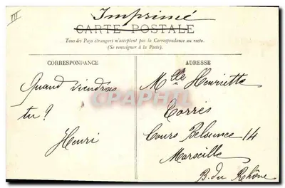 Tipi d'Avvergne — La Bourrée — LL — Verso