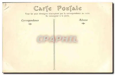 Le Puy — Dentellière — Uitgever onbekend — Achterkant