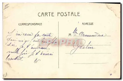 Bourrée d'Auvergne — Życie wiejskie — Wydawca F.U. — Rewers