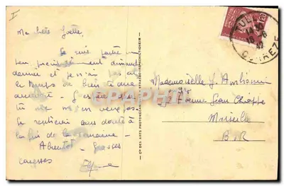 Tulle — Prefektura — CH des Arts Photobécan (Strasburg) nr LL 19 — Rewers