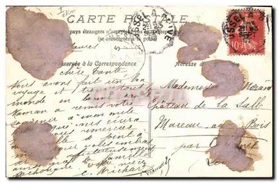Tulle — Prefektura i jej otoczenie — Wyd. Chastanet, Tulle — Rewers