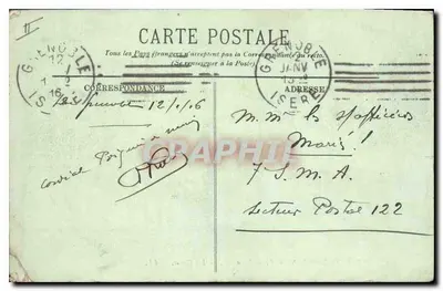As Cubas — Sassenage — Arredores de Grenoble — LL — Verso