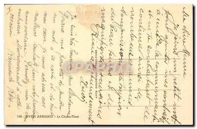 Aven Armand — Le Choux-Fleuri — Arts Graphiques Toulouse — Verso