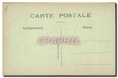 Reims w ruinach — Place du Palais de Justice — L. Michaud, wyd., Reims — Rewers