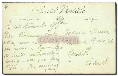 Neuville-Saint-Waast — Defesa do Village — Visé Paris n° 626 — Verso