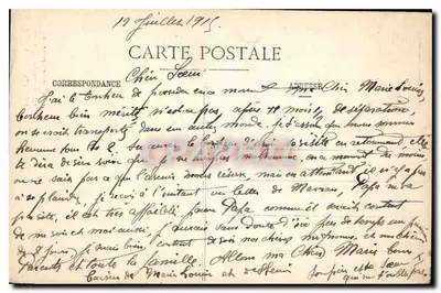 नैन्सी - 9-10 सितंबर 1914 के बमबारी - बुलेवार्ड लोबॉऊ, 10 बिस — पीछे
