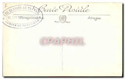 Albert após o bombardeio — Guerra 1914-1916 — Vise Paris n° 207 — Verso