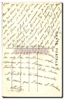 Scena z życia — Auvergne — G. D'O. - 1228 — Rewers