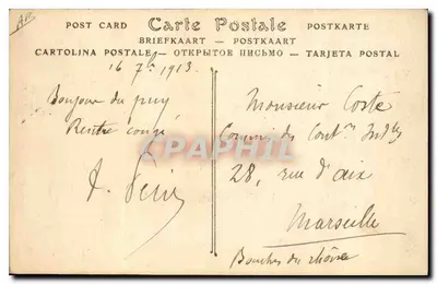 Le Puy — Dentellière — ND Fot. — Verso