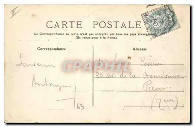 L'AUVERGNE — Lembrete da Auvergne — MTIL 2408 — Verso