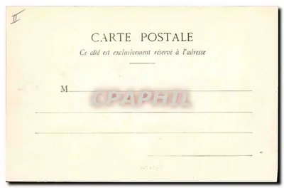 Le Puy de Dôme — widok pastorski z owczarnią — Lib. Bougé-Héai, 21, rue de l’Ecu, Clermont-Ferrand — Rewers