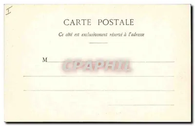 Gipfel des Puy de Dôme — Die Ruinen und das Observatorium — Lib. Bougé-Béal, 21, rue de l’Ecu, Clermont-Ferrand — Rückseite