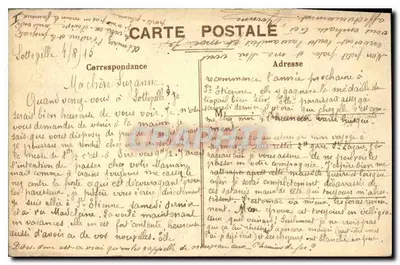 Sala dos Julgamentos - Palácio de Justiça - Rouen — C.V. 482 — Verso