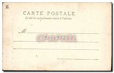 Rennes — Vestíbulo do Palácio de Justiça — Andriveau, editor, Morlaix — n°142 — Verso