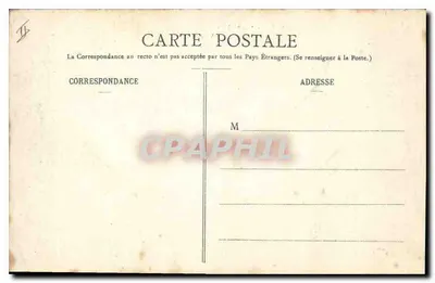 Pałac Sądowy, Front Place Verdrel — Rouen — C.P. - 428 — Rewers