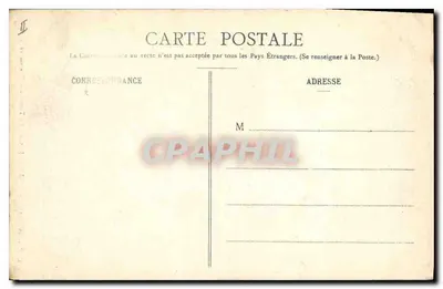 Rouen - Palácio de Justiça - A Torre e a Entrada da Corte — C.V. 346 — Verso