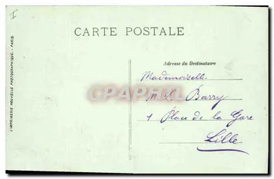 Rouen — O Palácio de Justiça — A Sala dos Passos Perdidos — LL. — Verso