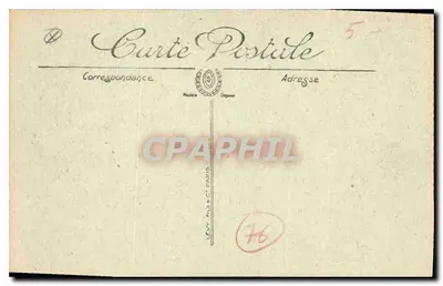 Rouen — Pałac Sądowy — Ogólny widok z ulicy Juifs — Wydawnictwo J.C. — Rewers