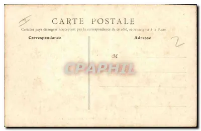 Rouen — Het Paleis van Justitie (interieur) — B.C. uitgever — Achterkant