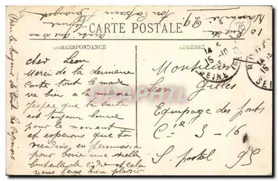 Rouen — Pałac Sądowy — Sala Pas-Perdus — LL. — Rewers