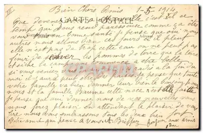 Pittoreska Auvergne — Młode rolniczki z Auvergne — V.D.C. n°2035 — Rewers