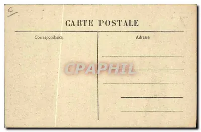 A Bourrée no Village — A Bourrée, Le Puy — M.B. Le Puy — Verso