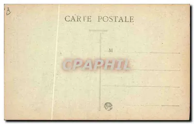 Cantal — Spinnende en jonge boerenvrouw — Germain Malroux, lib.-uitgever Aurillac — Achterkant