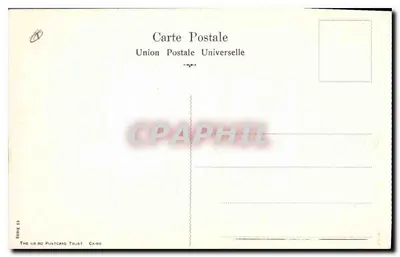 Tebas - Caminho para as tumbas reais — editor The Cairo Postcard Trust, série 53 — Verso