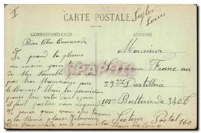 Raon-l'Étape (Vosges) — Arredores da Igreja — C. Guy, St-Dié — Verso
