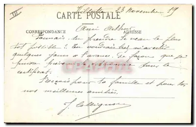Villotte diante de Louppy após o bombardeio (1914) — Edição Héartiot — Verso