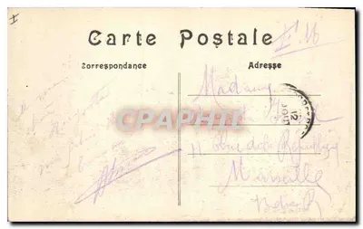 Batalha da Marne — 6 ao 12 de Setembro de 1914 — Courdemanges perto de Vitry-le-François (Marne) — Verso