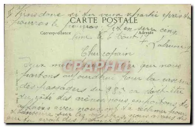 Versailles — A Prefeitura — Editor E.D. n°9 — Verso