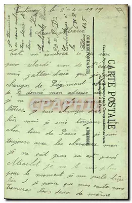 Versailles — Prefektura — LL. n° 282 — Rewers