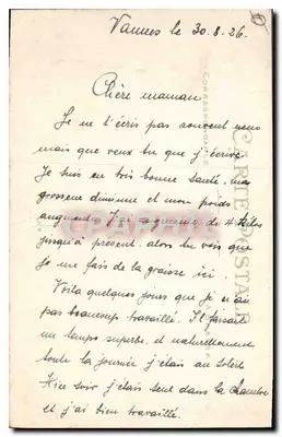 VANNES — Prefektura — Artaud et Nozais, Nantes, n°172 — Rewers