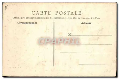 Vesoul - Prefektura — La Haute-Saône Illustrée — B. F., Paryż, nr 1 — Rewers