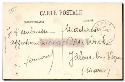 Saint-Étienne — Pałac Sądowy — LL. — Rewers