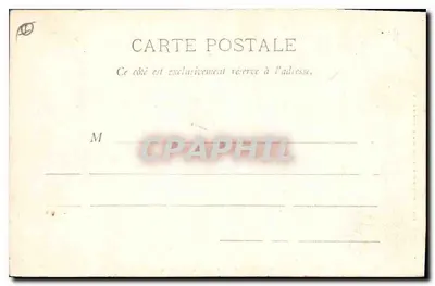 Saint-Étienne - Pałac Sądowy — Fotografia A. Bergénet et Cie, Neuve — Rewers