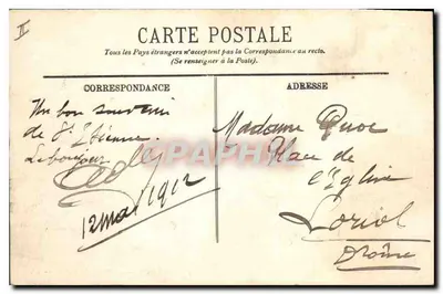 Saint-Étienne — Pałac Sądowy — LL — Rewers