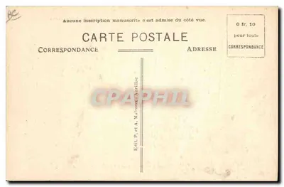 A Fenaison — L'Auvergne Pitttoresque — Éd. P. et A. Matronix, n°756 — Verso