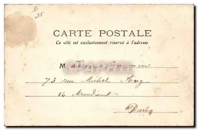 Auvergne — Powrót z pól — M.T. Lursoty, nr 293 — Rewers