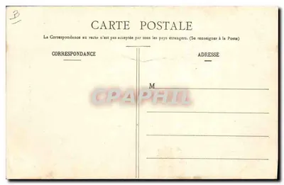 Auvergnate e sua Cabra — Coleção B.-B., Clermont-Ferrand, n°288 — Verso