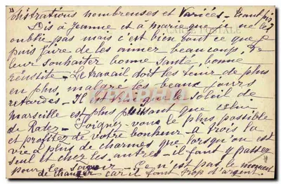 A Auvergne — Uma Pastora — A Auvergne, 6183 — Verso