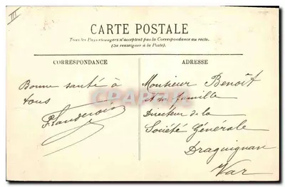 Tipos de Auvergne — A Bourrée — LL. — Verso